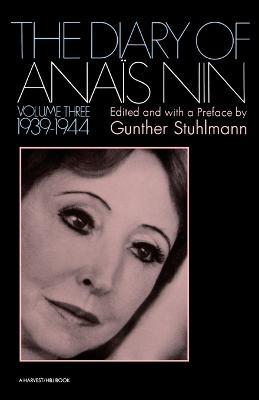 The Diary of Anais Nin 1939-1944 Anais Nin 9780156260275 book cover